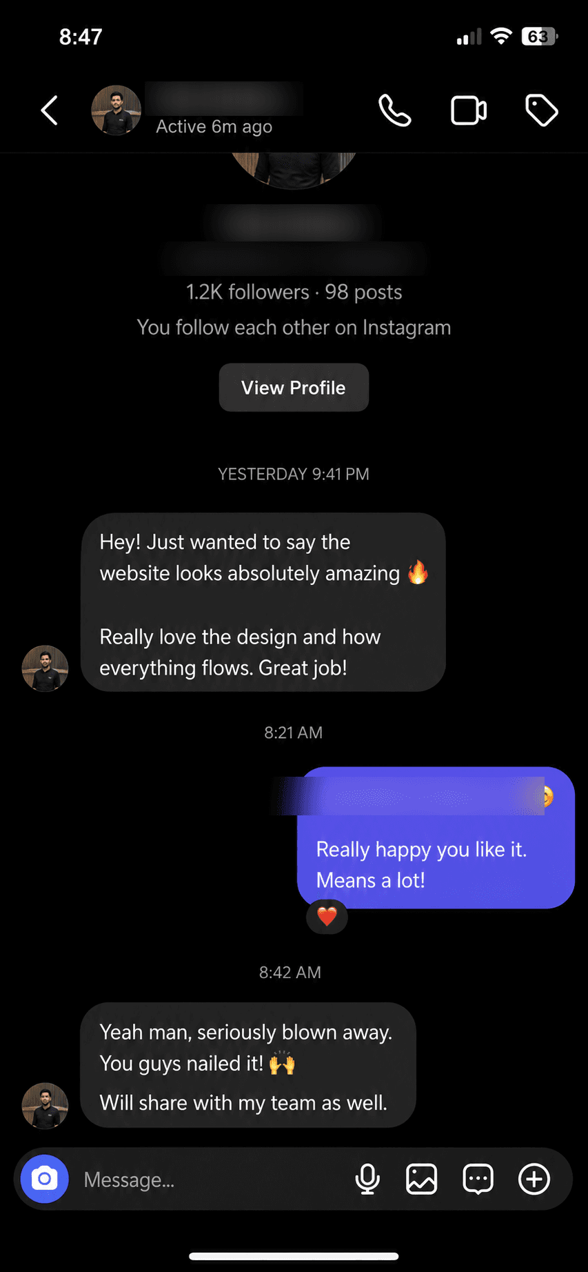Instagram DM